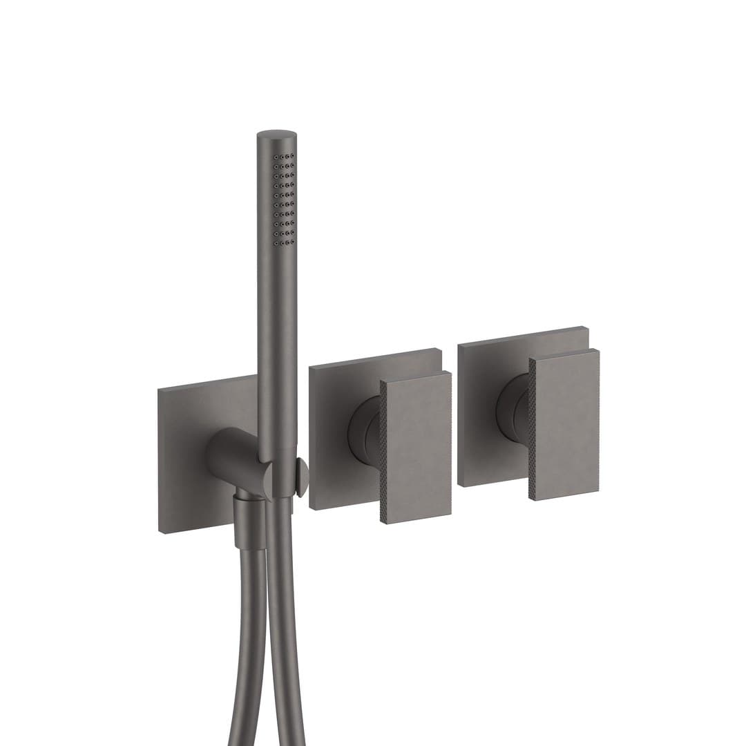 Fantini O-xy – Μίκτης Εντοιχισμού – Matt Gun Metal PVD (49P5P784B4400R084A)