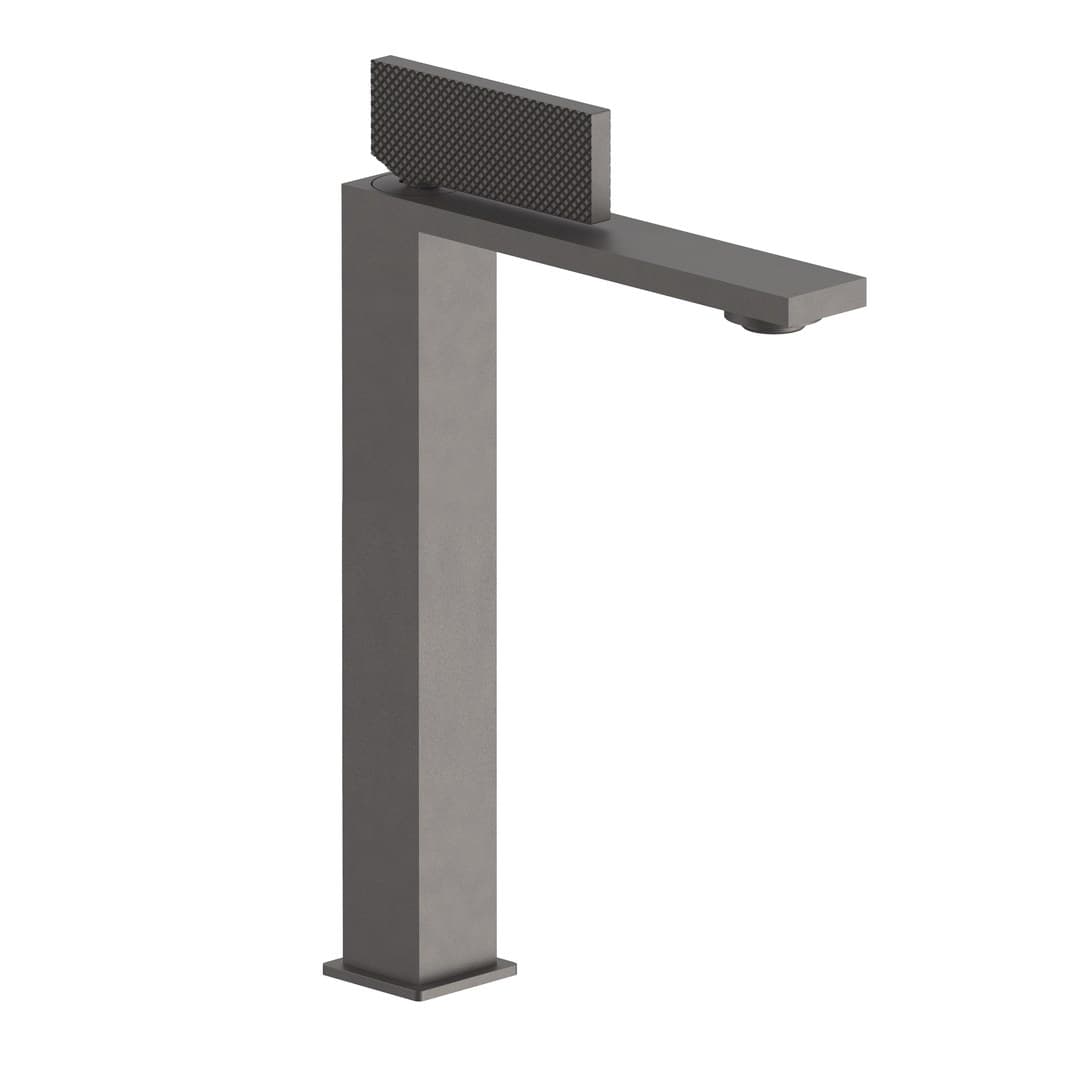 Fantini O-xy – Μπαταρία Νιπτήρα Ψηλή – Matt Gun Metal PVD (49P5S606WF)