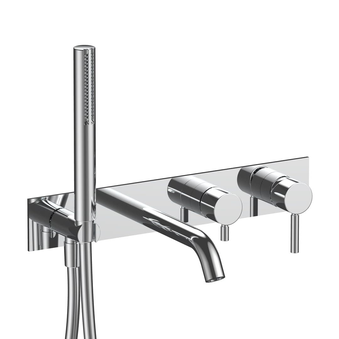 Fantini Nostromo – Trim Εντοιχισμού Λουτρού – Chrome (5002E020B)