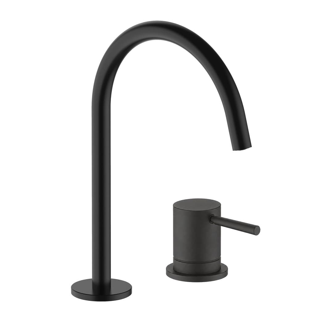 Fantini Nostromo – Μπαταρία Νιπτήρα – Matt Black (5013T904W)