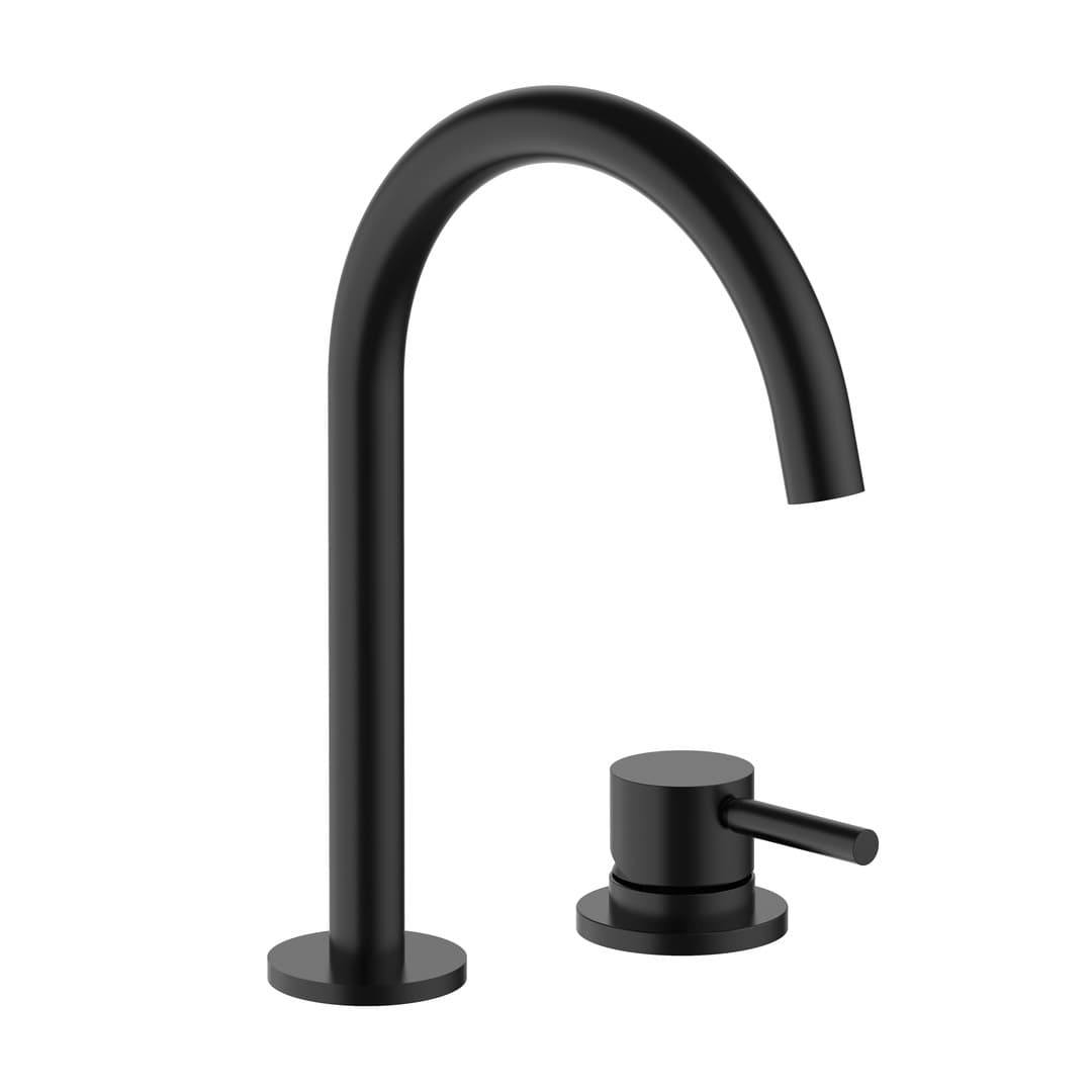 Fantini Nostromo – Μπαταρία Νιπτήρα – Matt Black (5013V304W)