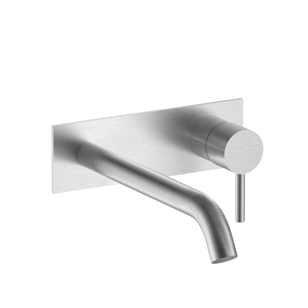 Fantini Nostromo – Μπαταρία Νιπτήρα – Brushed Stainless Steel (5093E014B)