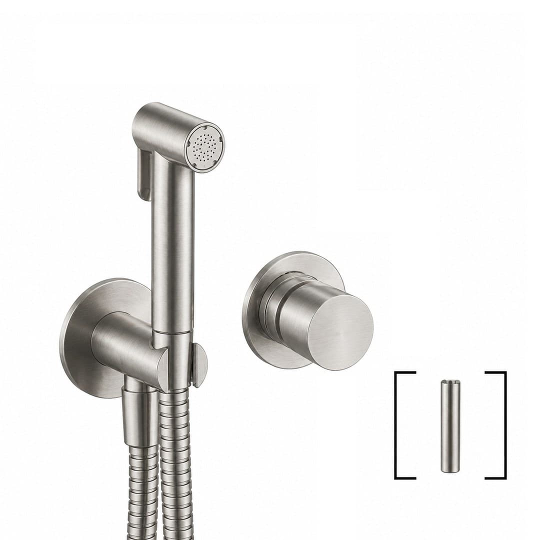 Fantini – Ντουζάκι Μπιντέ – Brushed Stainless Steel (5093E857B)