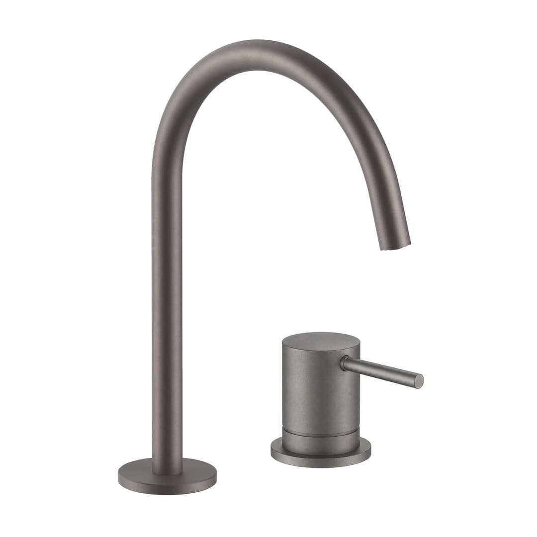 Fantini Nostromo – Μπαταρία Νιπτήρα – Matt Gun Metal PVD (50P5T904W)