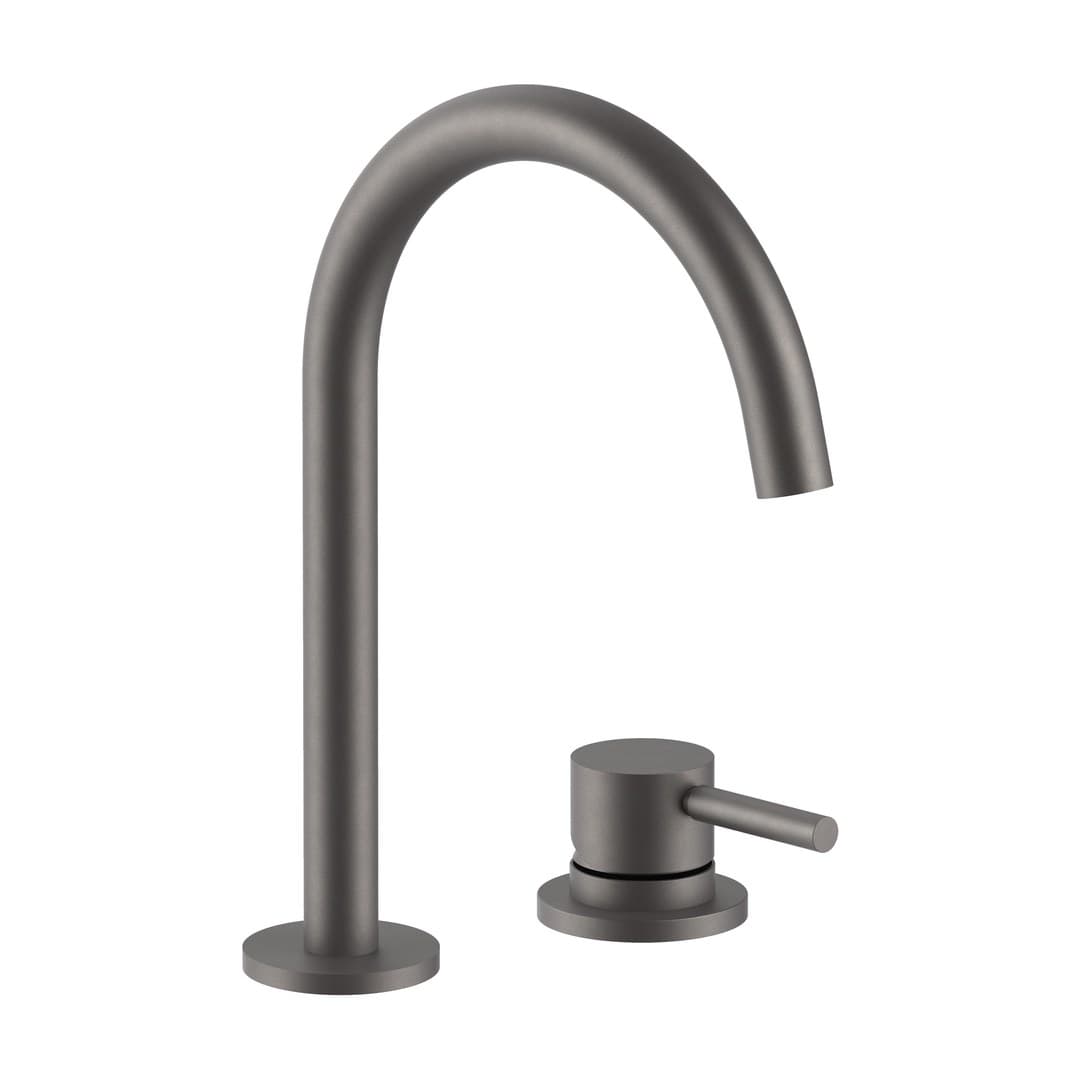 Fantini Nostromo – Μπαταρία Νιπτήρα – Matt Gun Metal PVD (50P5V304W)