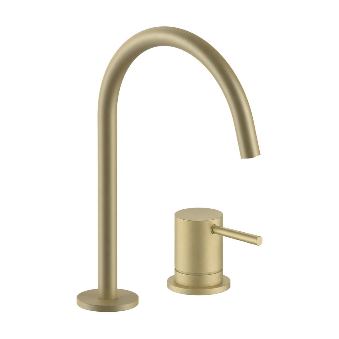 Fantini Nostromo – Μπαταρία Νιπτήρα – Matt British Gold PVD (50P6T904W)