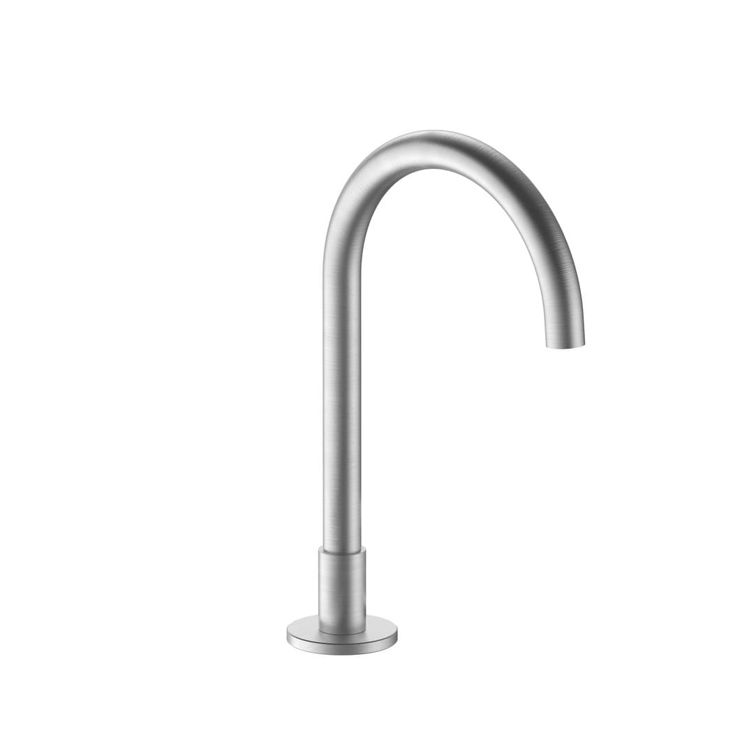 Fantini Icona Classic – Μπαταρία Νιπτήρα – Brushed Steel Look PVD (5392R007)