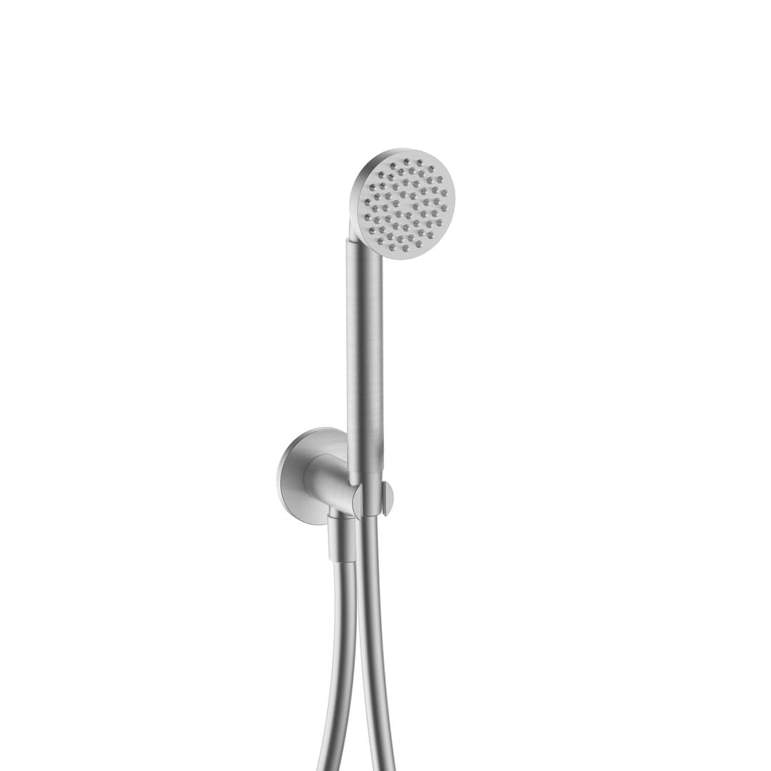 Fantini Icona Classic – Τηλέφωνο Ντους Τοίχου – Brushed Steel Look PVD (5392R043)