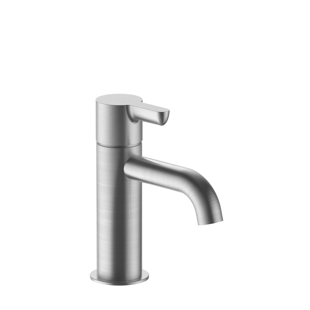 Fantini Icona Classic – Μπαταρία Νιπτήρα – Brushed Steel Look PVD (5392R404F)