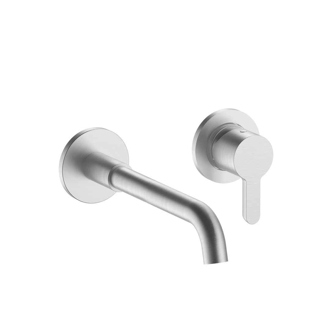 Fantini Icona Classic – Μπαταρία Νιπτήρα – Brushed Steel Look PVD (5392R413B4400M111A)