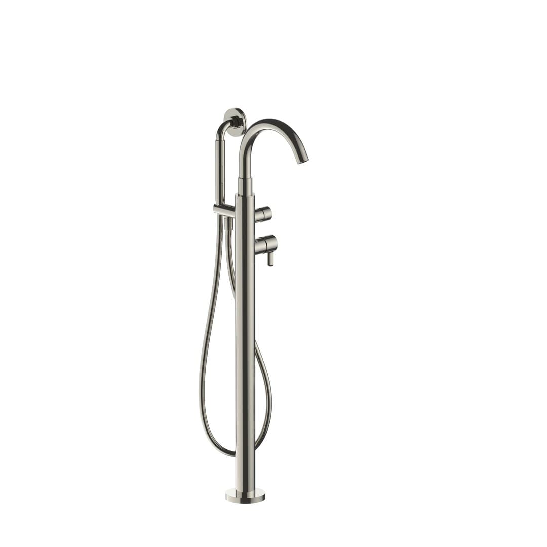 Fantini Icona Classic – Μπαταρία Λουτρού – Polished Nickel PVD (5395R080B4400R080A)