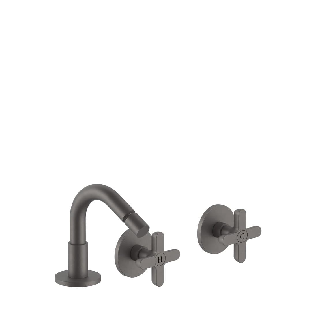 Fantini Icona Classic – Μπαταρία Μπιντέ – Matt Gun Metal PVD (53P5R911B4400R011A)