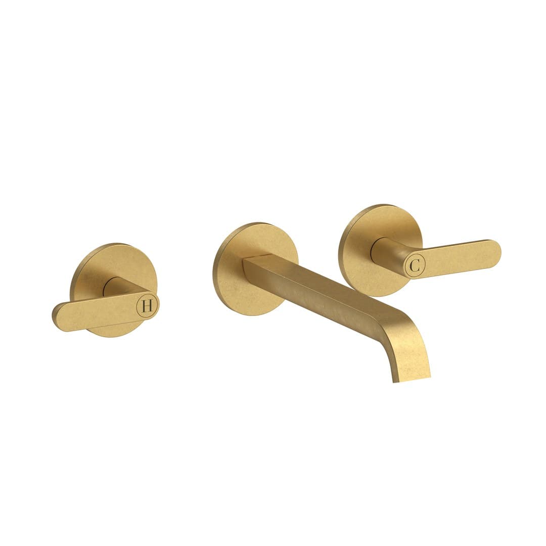 Fantini Icona Deco – Μπαταρία Νιπτήρα – Pure Brass PVD (53Q7R110B4400R010A)