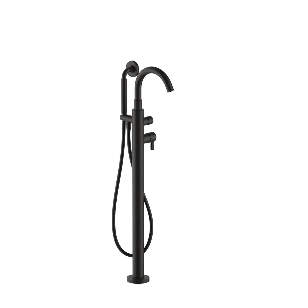 Fantini Icona Classic – Μπαταρία Λουτρού – Deep Black PVD (53S1R080B4400R080A)