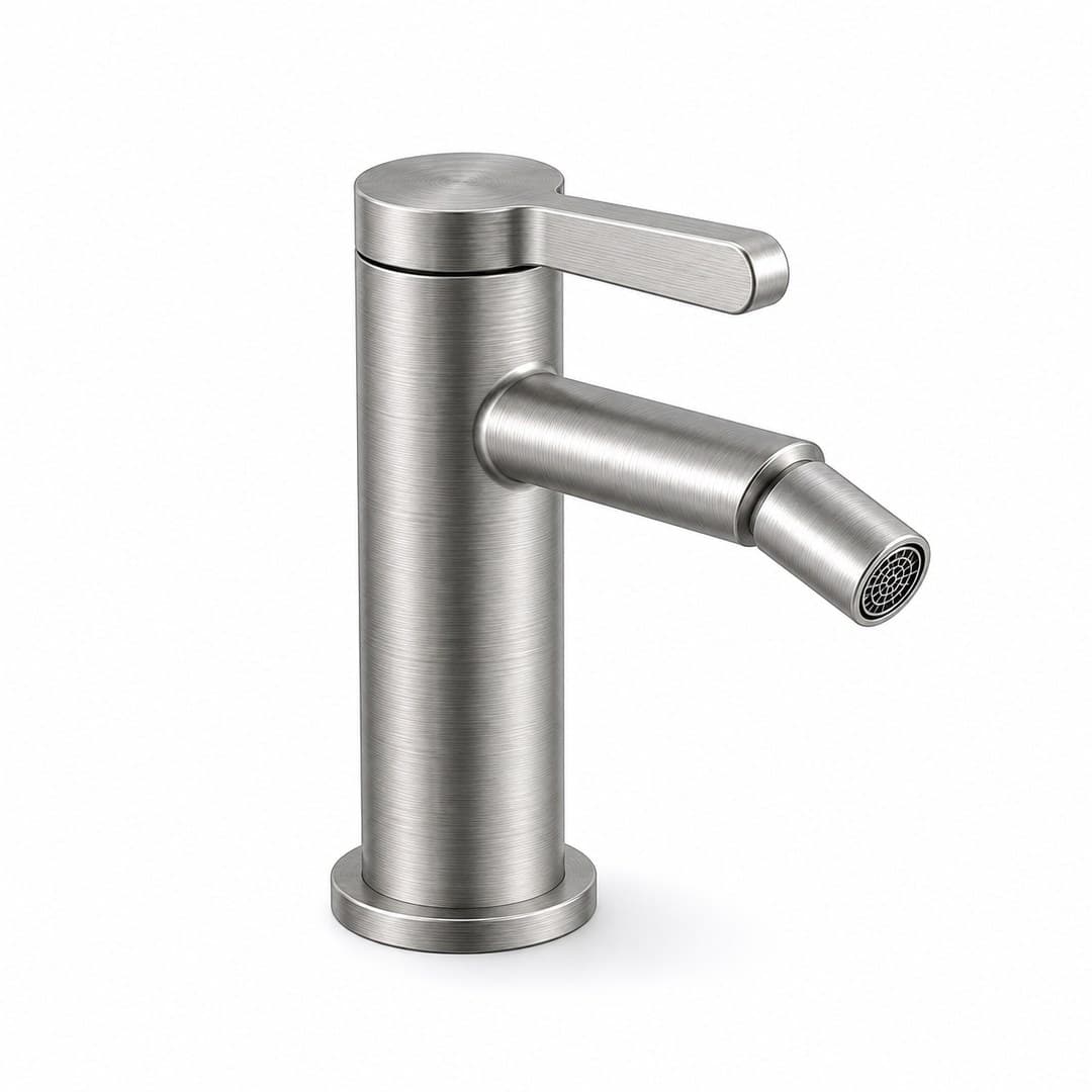 Fantini Torino – Μπαταρία Μπιντέ – Brushed Steel Look PVD (5892L908WF)