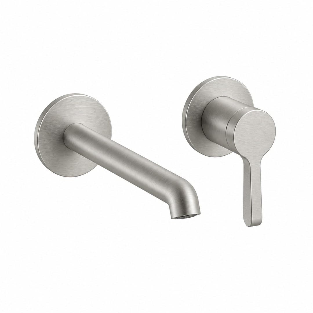 Fantini Torino – Μπαταρία Νιπτήρα – Brushed Steel Look PVD (5892L910B)