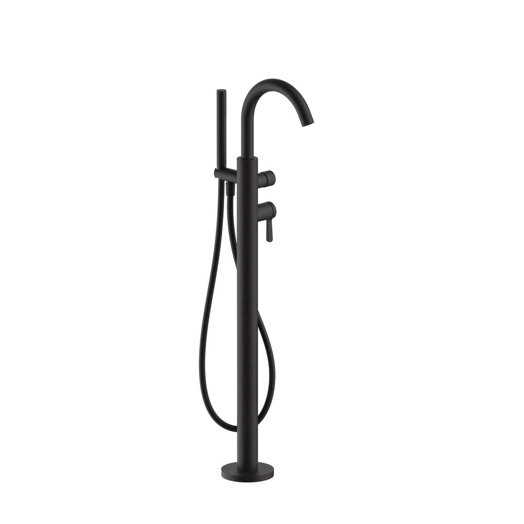Fantini Torino – Μπαταρία Λουτρού – Deep Black PVD (58S1L980B4400R080A)