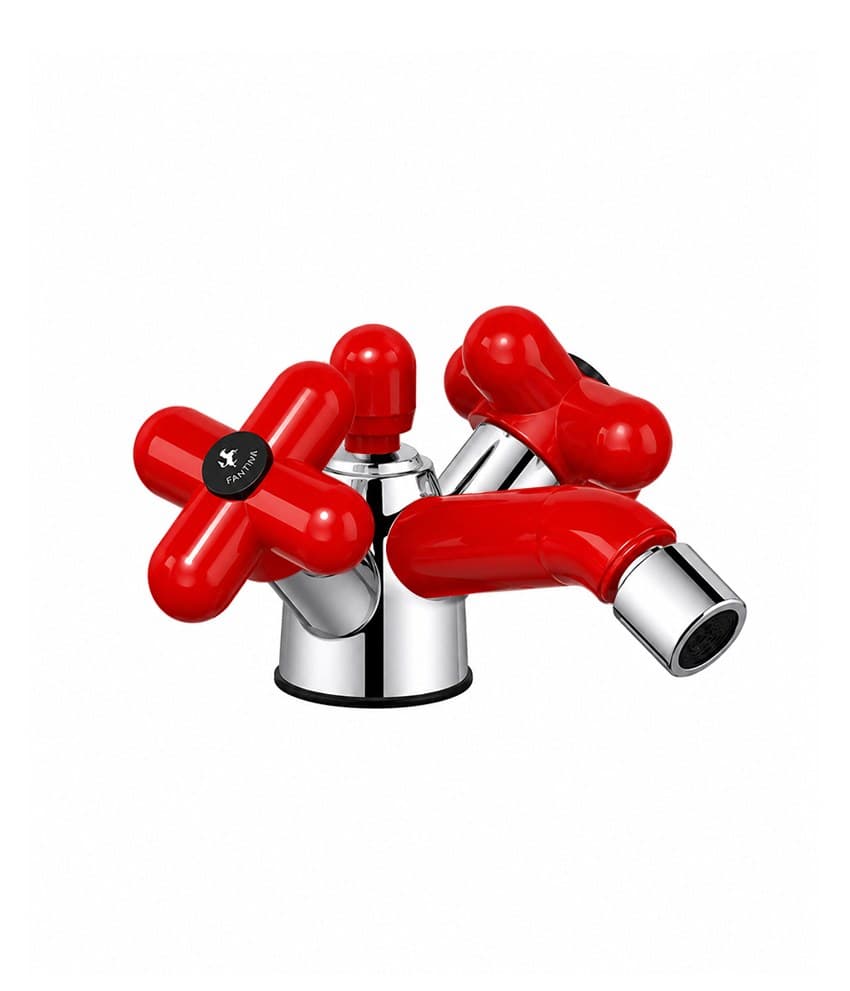 Fantini I Balocchi – Μπαταρία Μπιντέ – Red - Chrome (60060562F02)