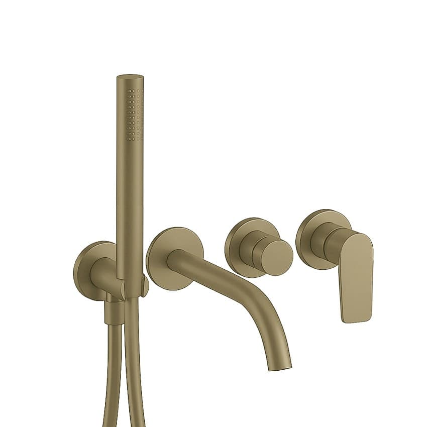 Fantini Myo – Trim Εντοιχισμού Λουτρού – Matt British Gold PVD (61P6V921B)