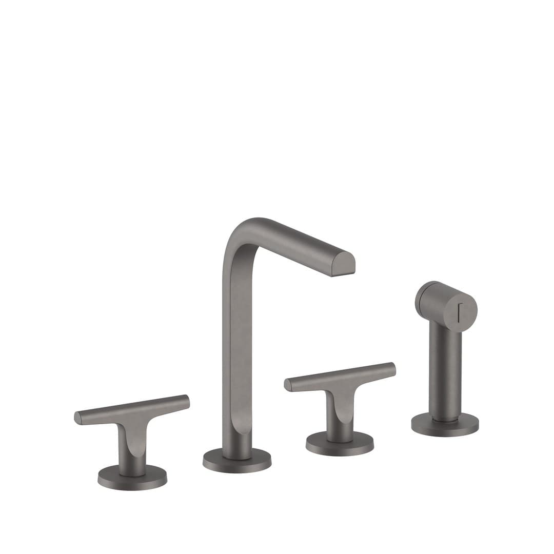 Fantini Sailing – Μπαταρία Κουζίνας – Matt Gun Metal PVD (67P5J051)