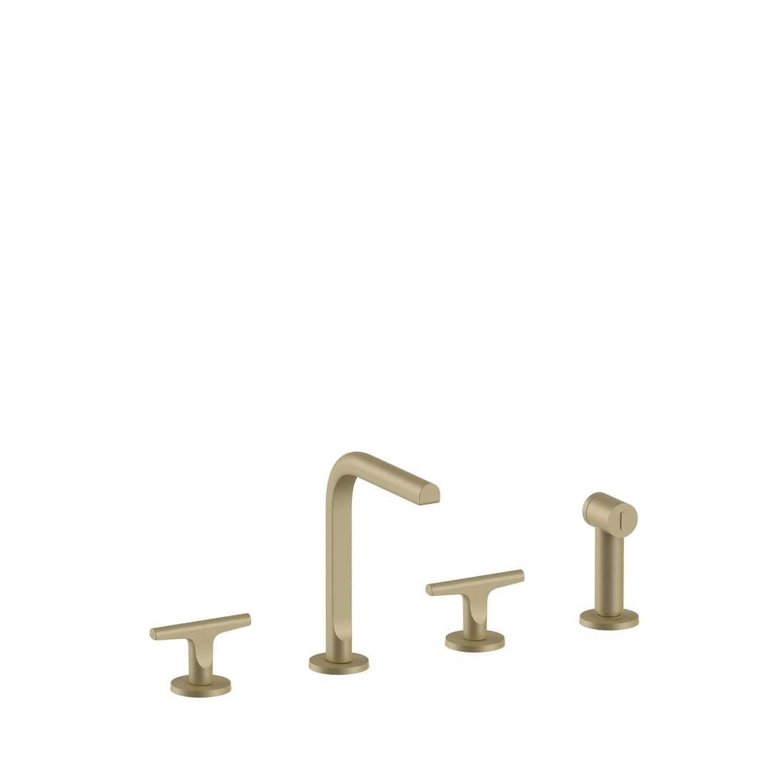 Fantini Sailing – Μπαταρία Κουζίνας – Matt British Gold PVD (67P6J051)