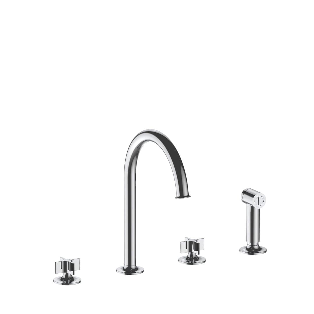 Fantini Flora – Μπαταρία Κουζίνας – Chrome (7602J651)