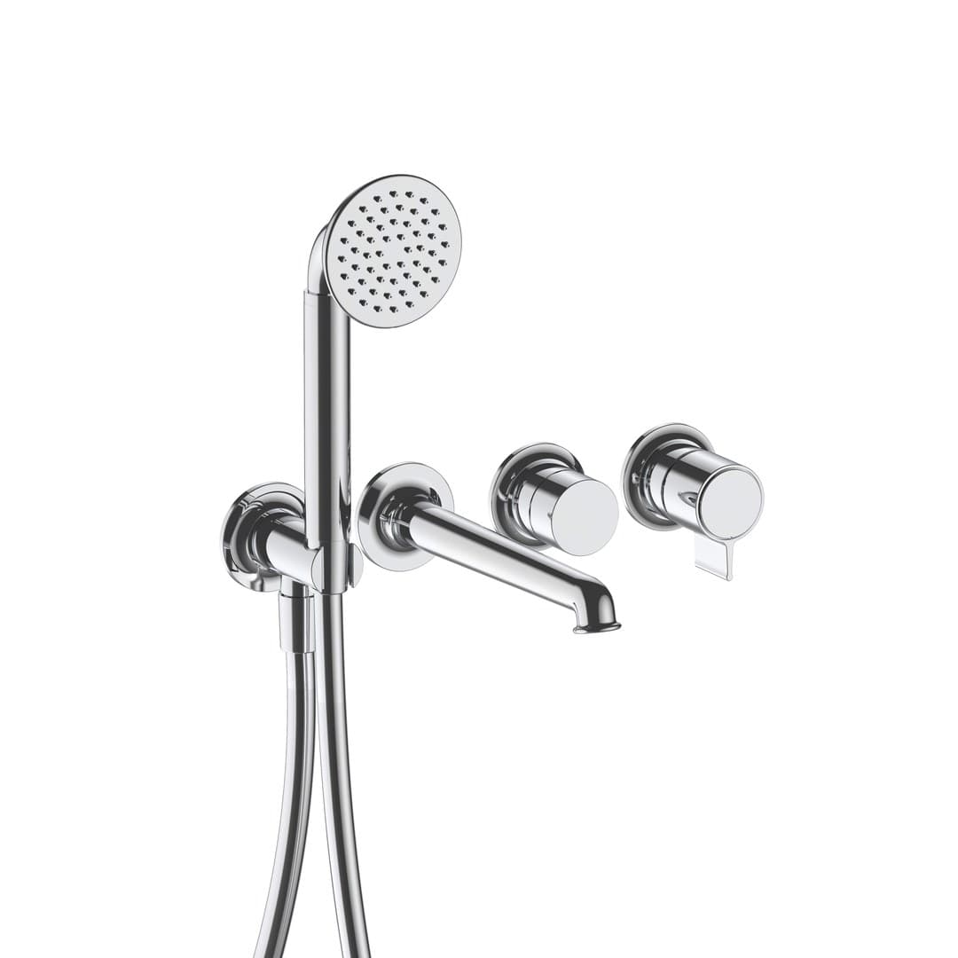 Fantini Flora – Trim Εντοιχισμού Λουτρού – Chrome (7602J721B)