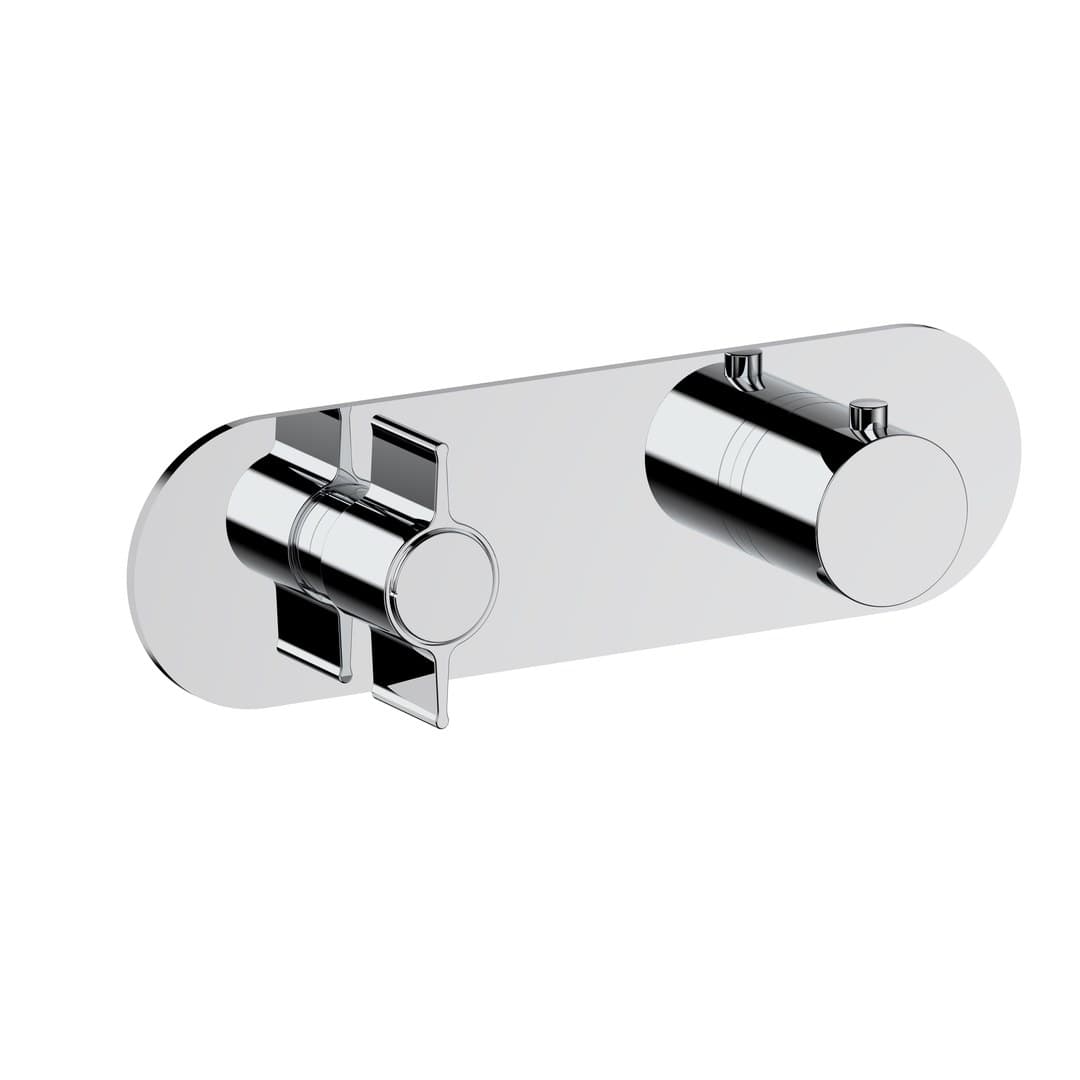 Fantini Flora – Trim Εντοιχισμού Ντους – Chrome (7602J973B)