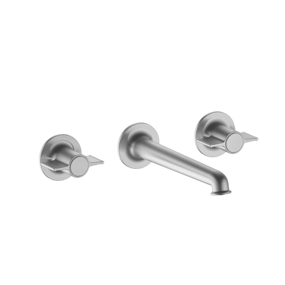 Fantini Flora – Μπαταρία Νιπτήρα – Brushed Steel Look PVD (7692J410B)