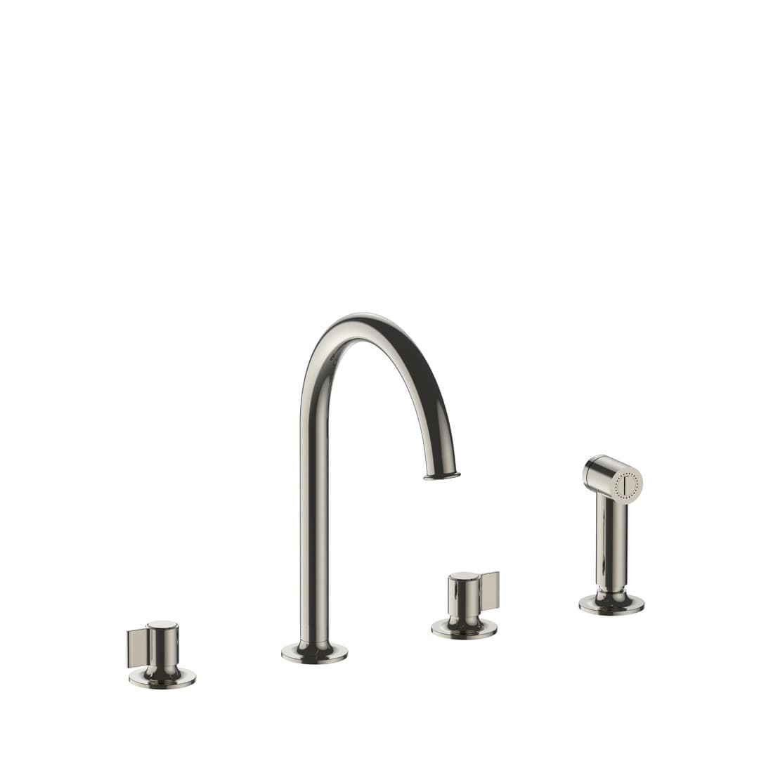 Fantini Flora – Μπαταρία Κουζίνας – Polished Nickel PVD (7695J551)