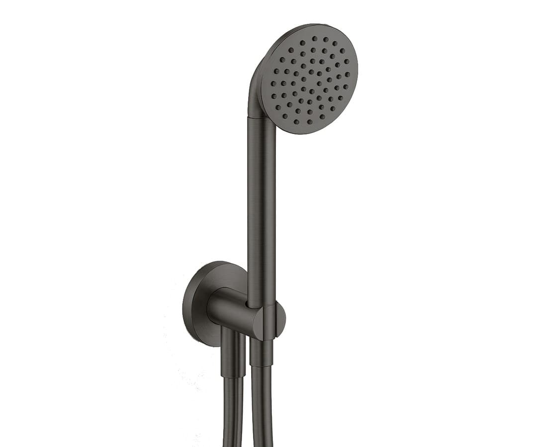 Fantini Flora – Σετ Ντους – Matt Gun Metal PVD (76P5J544)