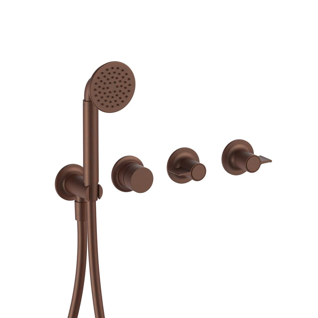 Fantini Flora – Trim Εντοιχισμού Λουτρού – Mokka PVD (76S5J517B)