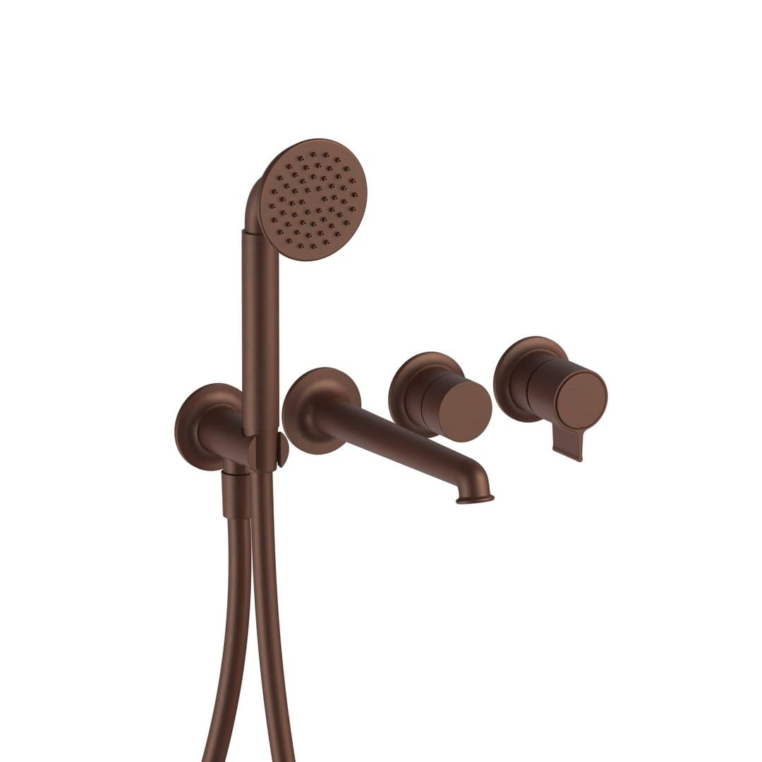 Fantini Flora – Trim Εντοιχισμού Λουτρού – Mokka PVD (76S5J721B)