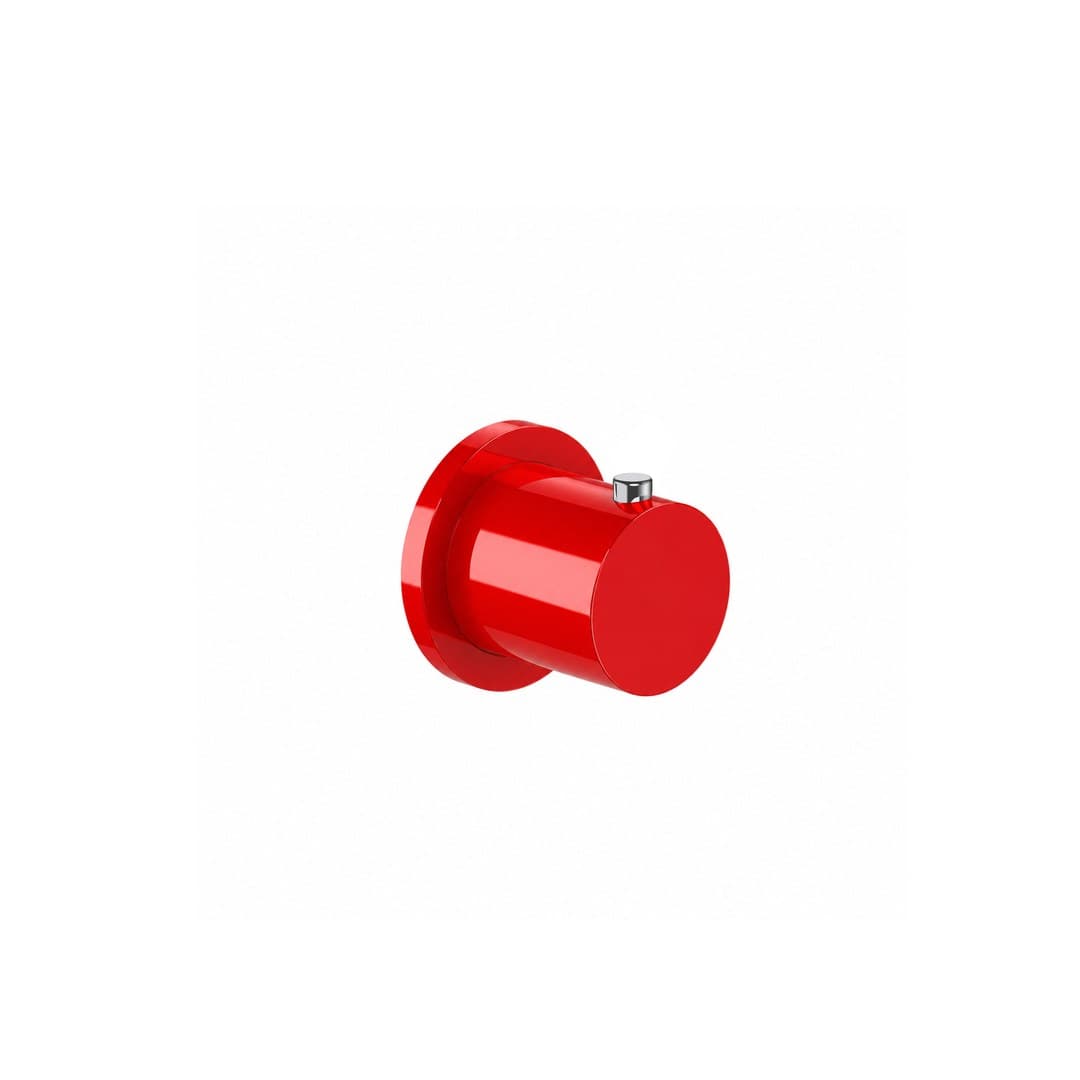 Fantini I Balocchi – Trim Εντοιχισμού Ντους – Red - Chrome (8706H700B02)