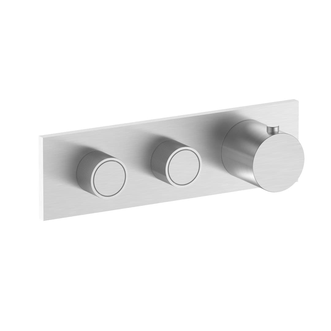Fantini Nostromo – Trim Εντοιχισμού Ντους – Brushed Stainless Steel (8793H572B)