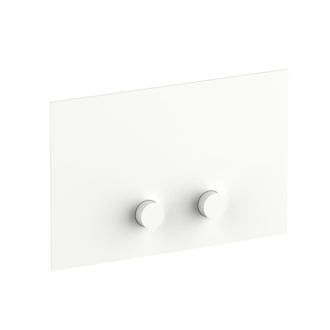 Fantini – Πλακέτα Καζανακιού WC – Matt White (91298402)