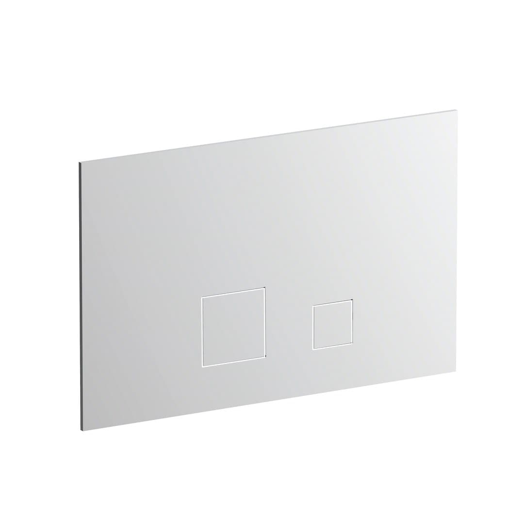 Fantini – Πλακέτα Καζανακιού WC – Brilliant Stainless Steel (91388403)