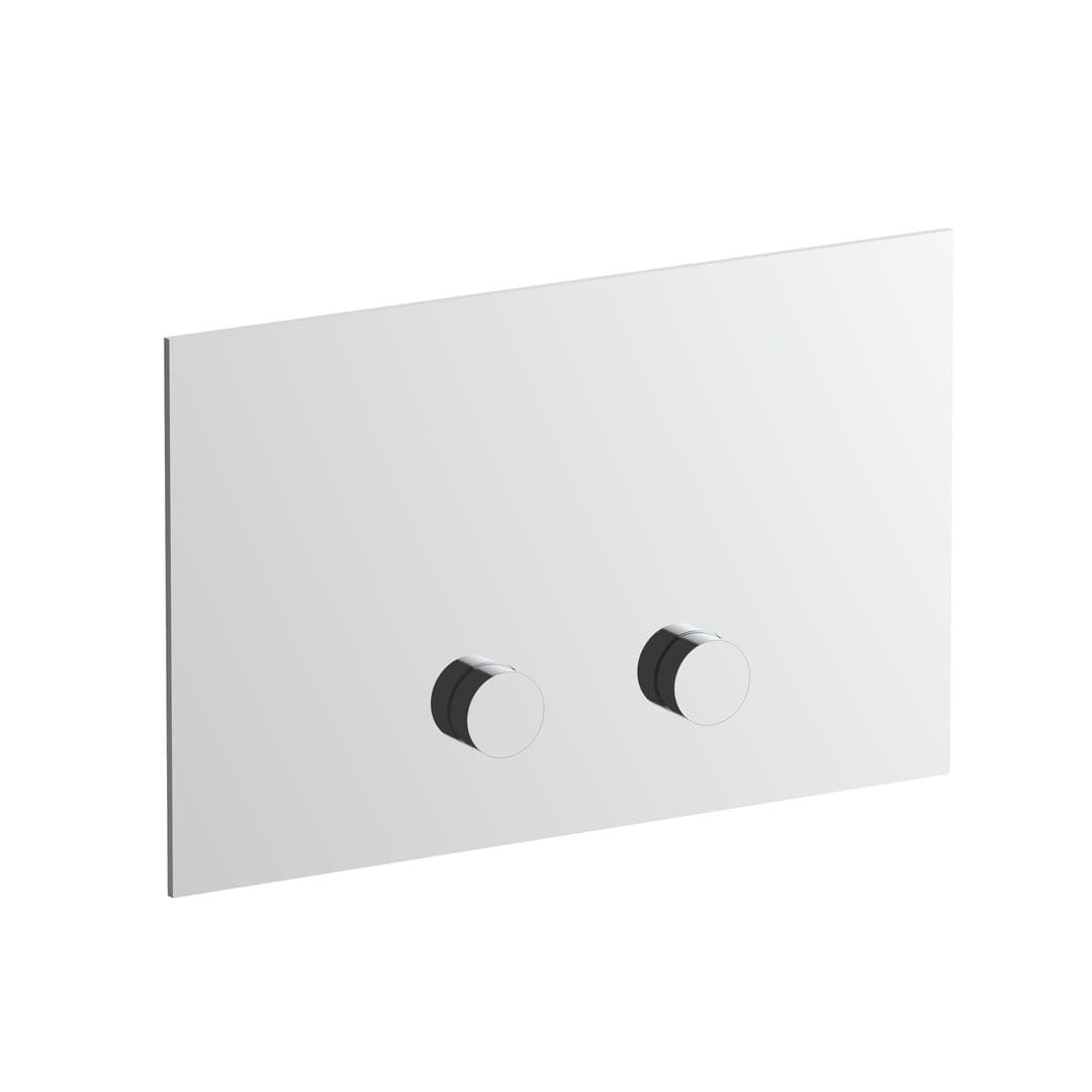 Fantini – Πλακέτα Καζανακιού WC – Brilliant Stainless Steel (9138W216)