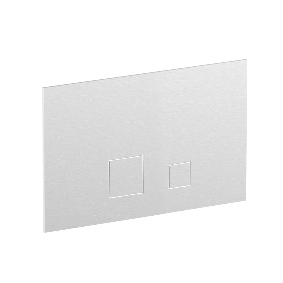 Fantini – Πλακέτα Καζανακιού WC – Brushed Steel Look PVD (91928403)