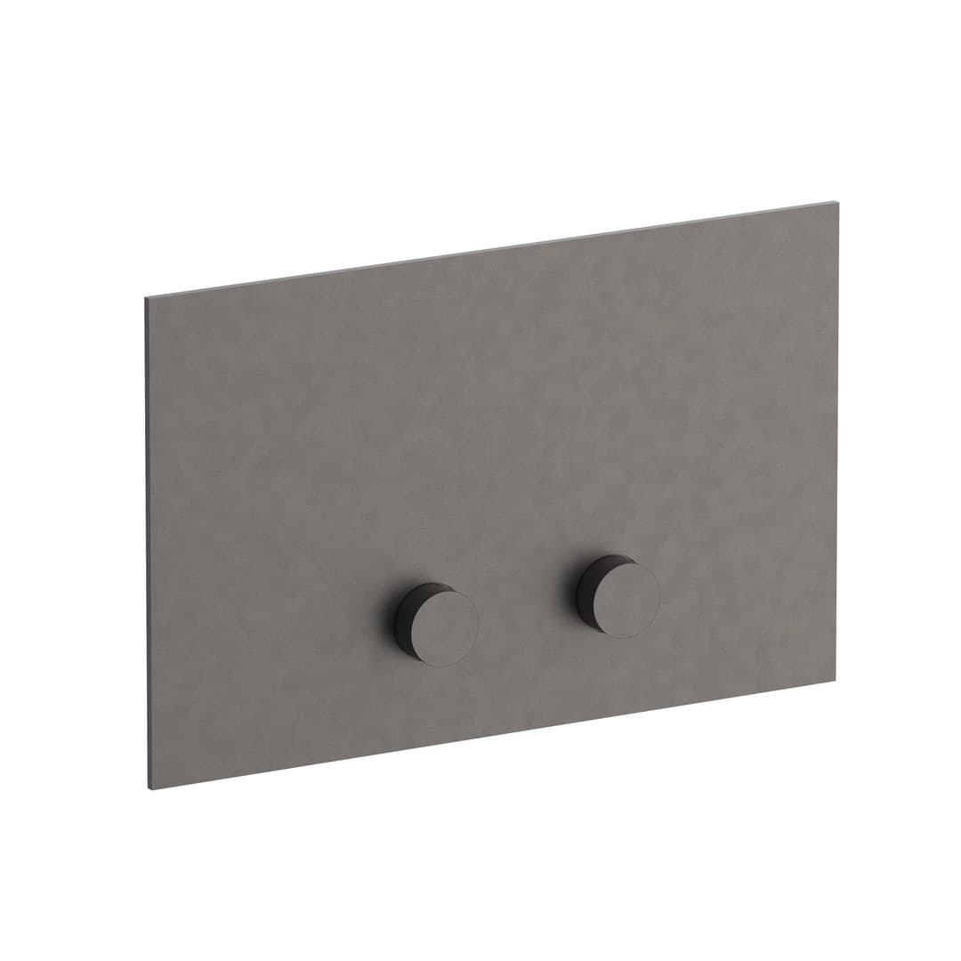 Fantini – Πλακέτα Καζανακιού WC – Matt Gun Metal PVD (91P5W216)