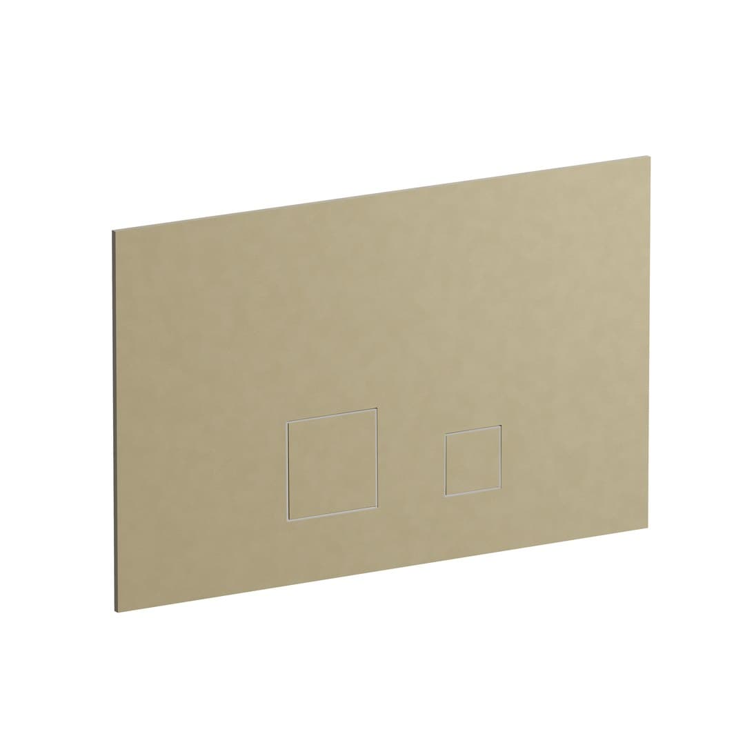 Fantini – Πλακέτα Καζανακιού WC – Matt British Gold PVD (91P68403)