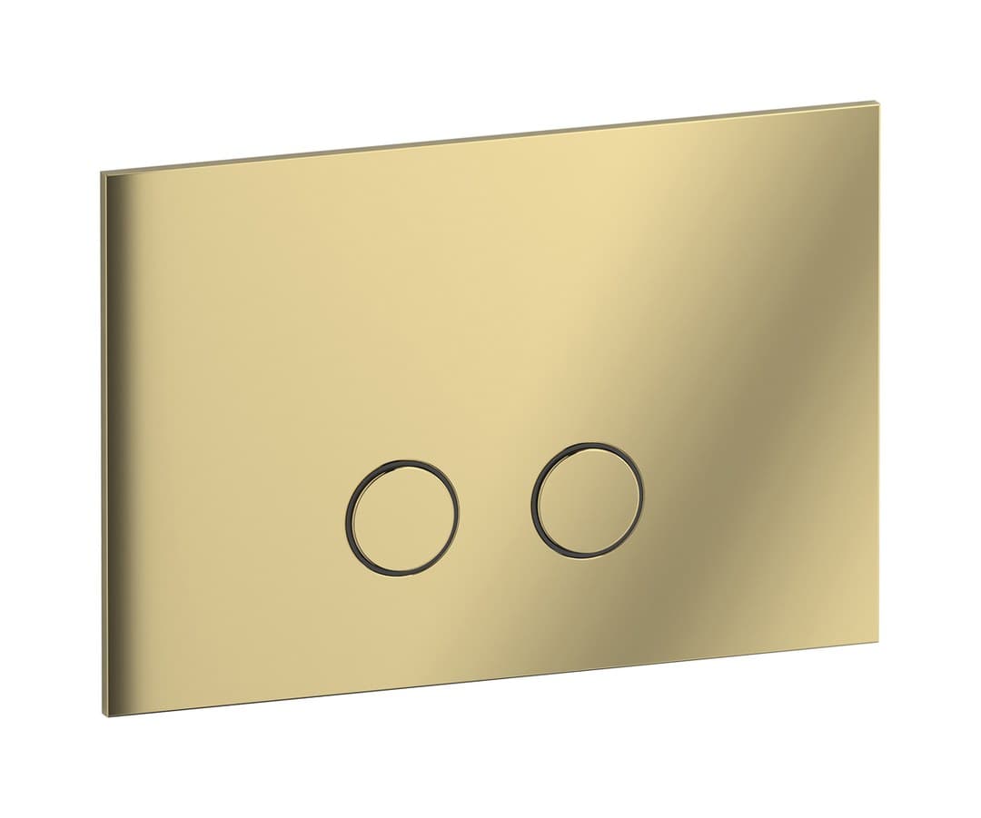 IB Rubinetterie Bye Bye – Πλακέτα Καζανακιού WC – Pale Gold (BB001II)