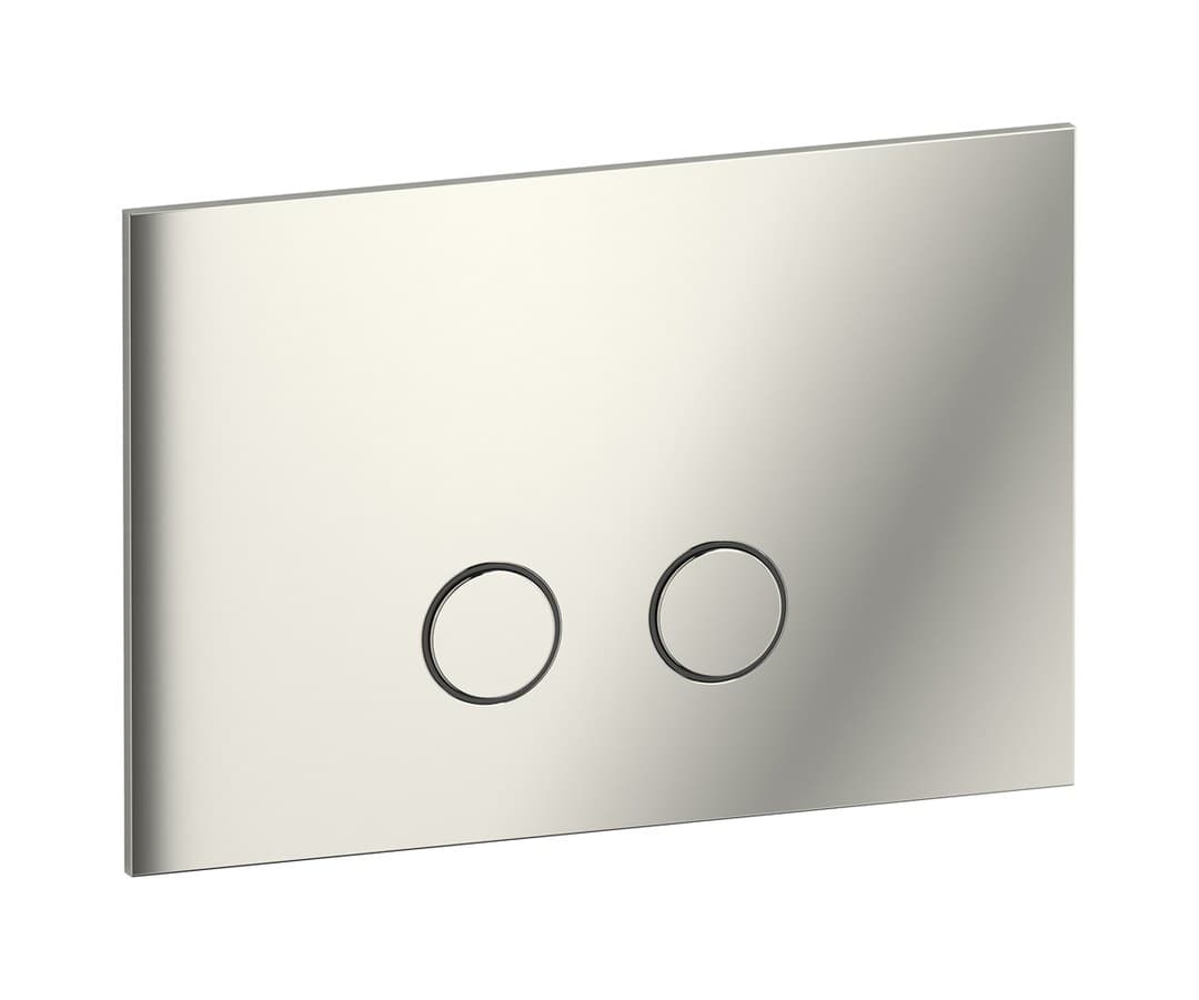 IB Rubinetterie Bye Bye – Πλακέτα Καζανακιού WC – Platinum (BB001PL)