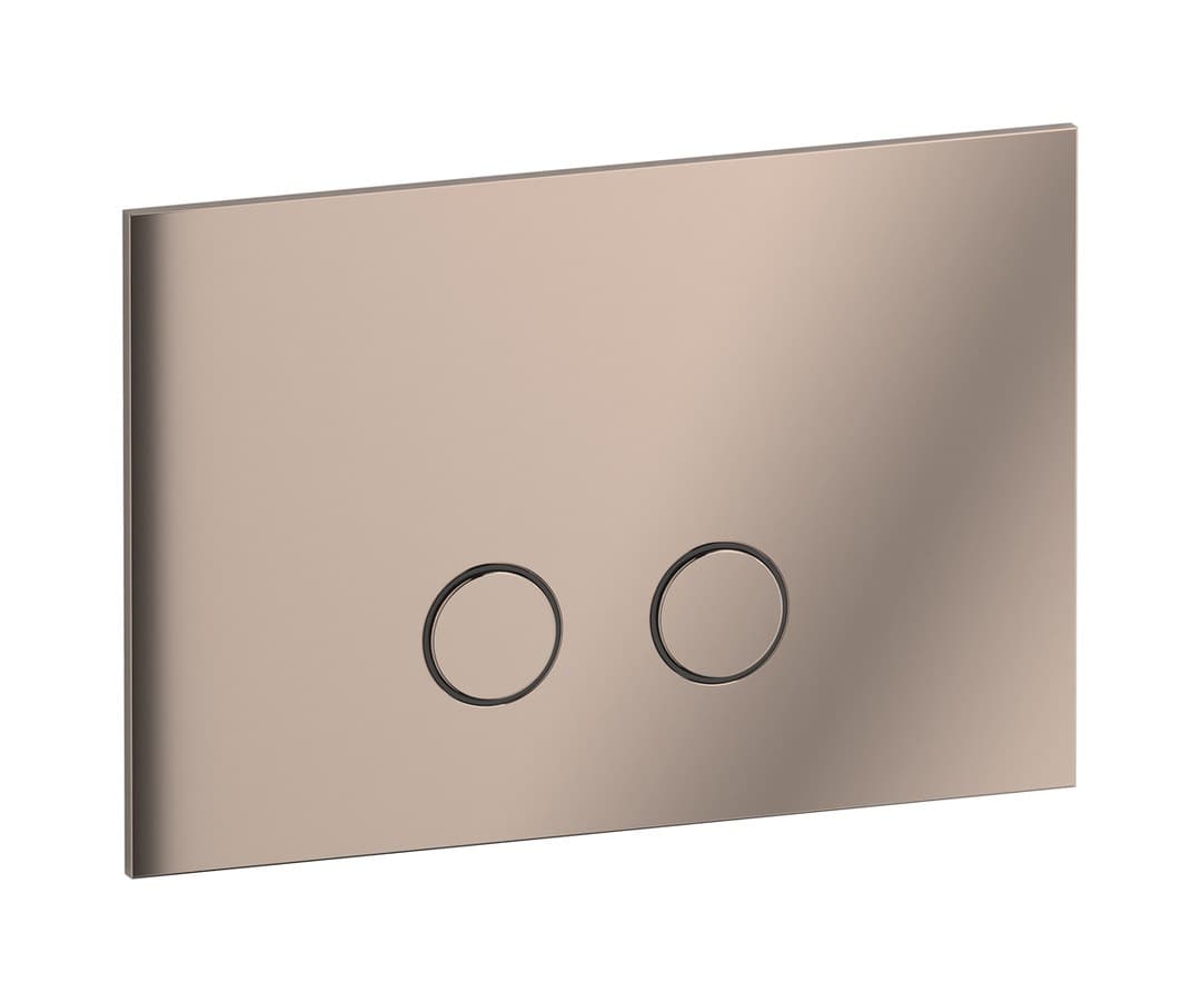 IB Rubinetterie Bye Bye – Πλακέτα Καζανακιού WC – Rose Gold (BB001RS)