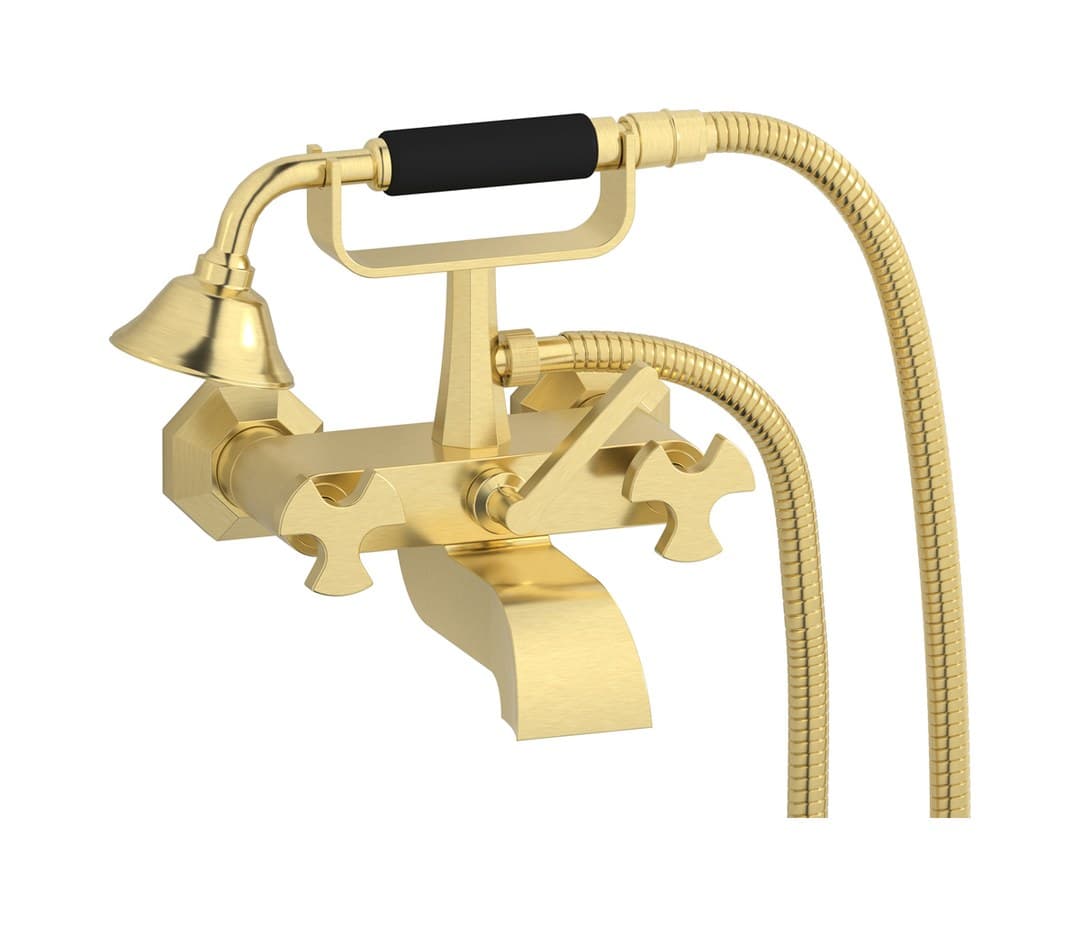IB Rubinetterie Belmondo – Μπαταρία Λουτρού Τοίχου – Brushed Pale Gold (BT250IS)