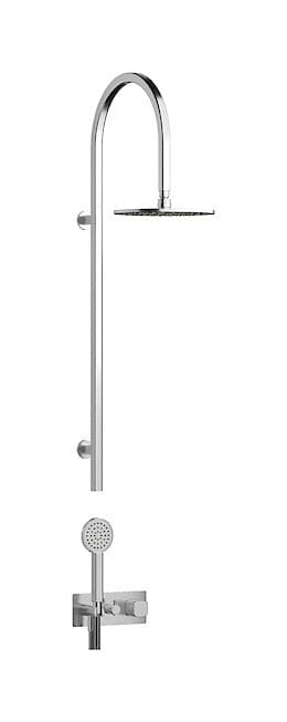 IB Rubinetterie – Στήλη Ντους – Brushed Nickel (EO800SS)