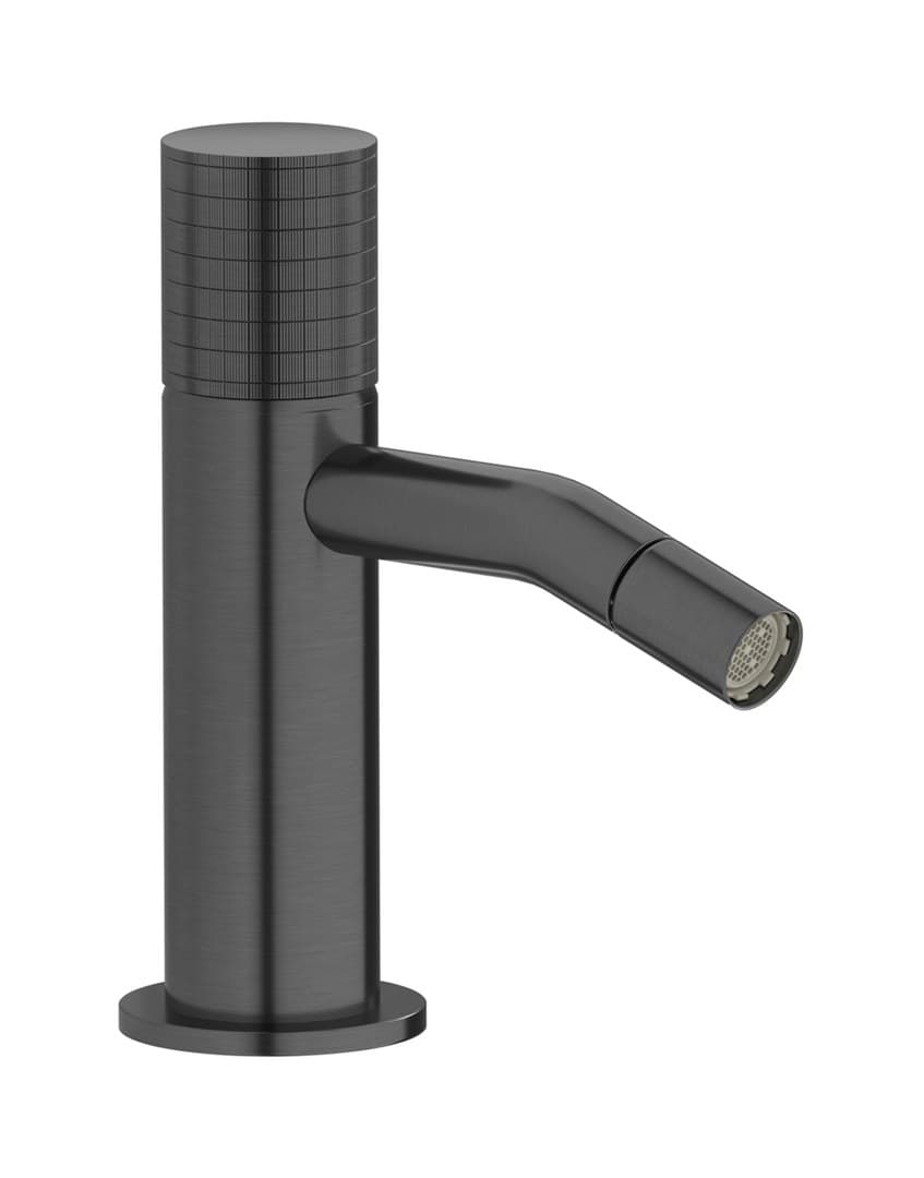 IB Rubinetterie Gatsby – Μπαταρία Μπιντέ – Brushed Black Chrome (GA520CS)