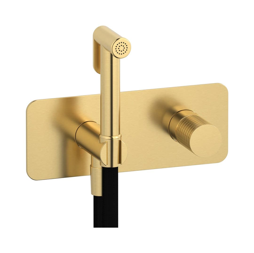 IB Rubinetterie Gatsby – Ντουζάκι Μπιντέ – Brushed Gold (GA576OS)