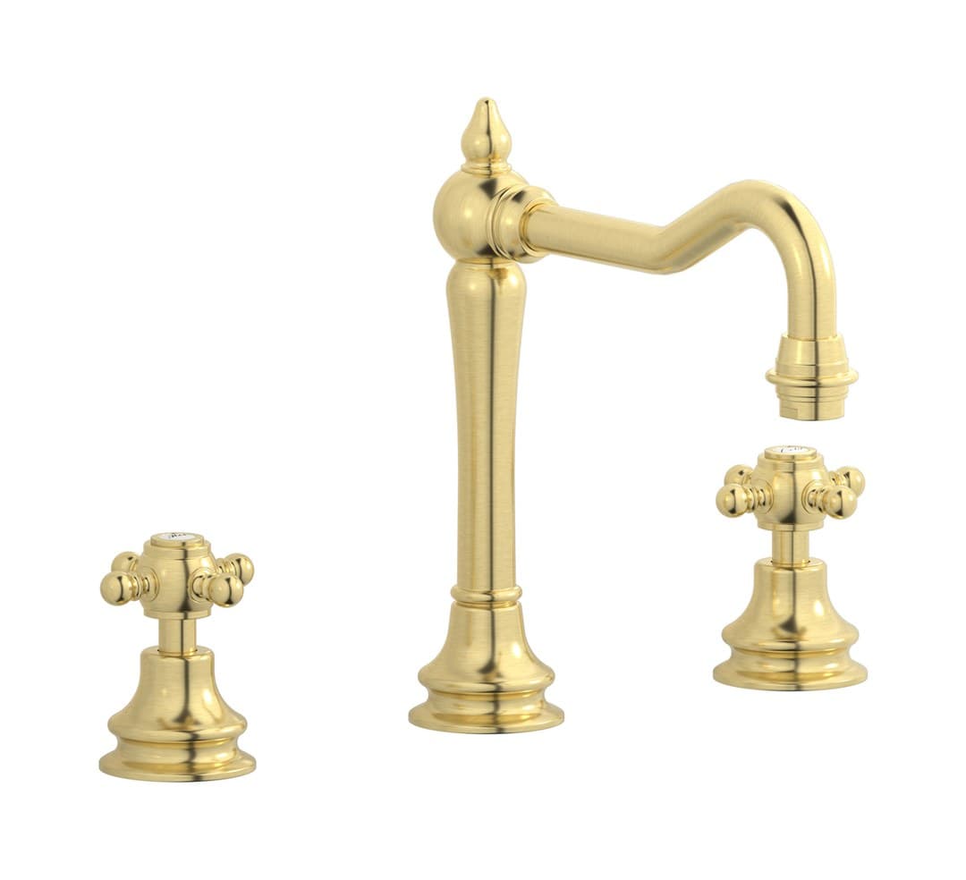 IB Rubinetterie Hermes – Μπαταρία Νιπτήρα – Brushed Pale Gold (HR390IS)