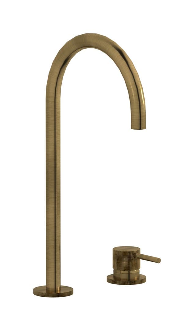IB Rubinetterie Industria – Μπαταρία Νιπτήρα Ψηλή – Modern Bronze (ID395MB)